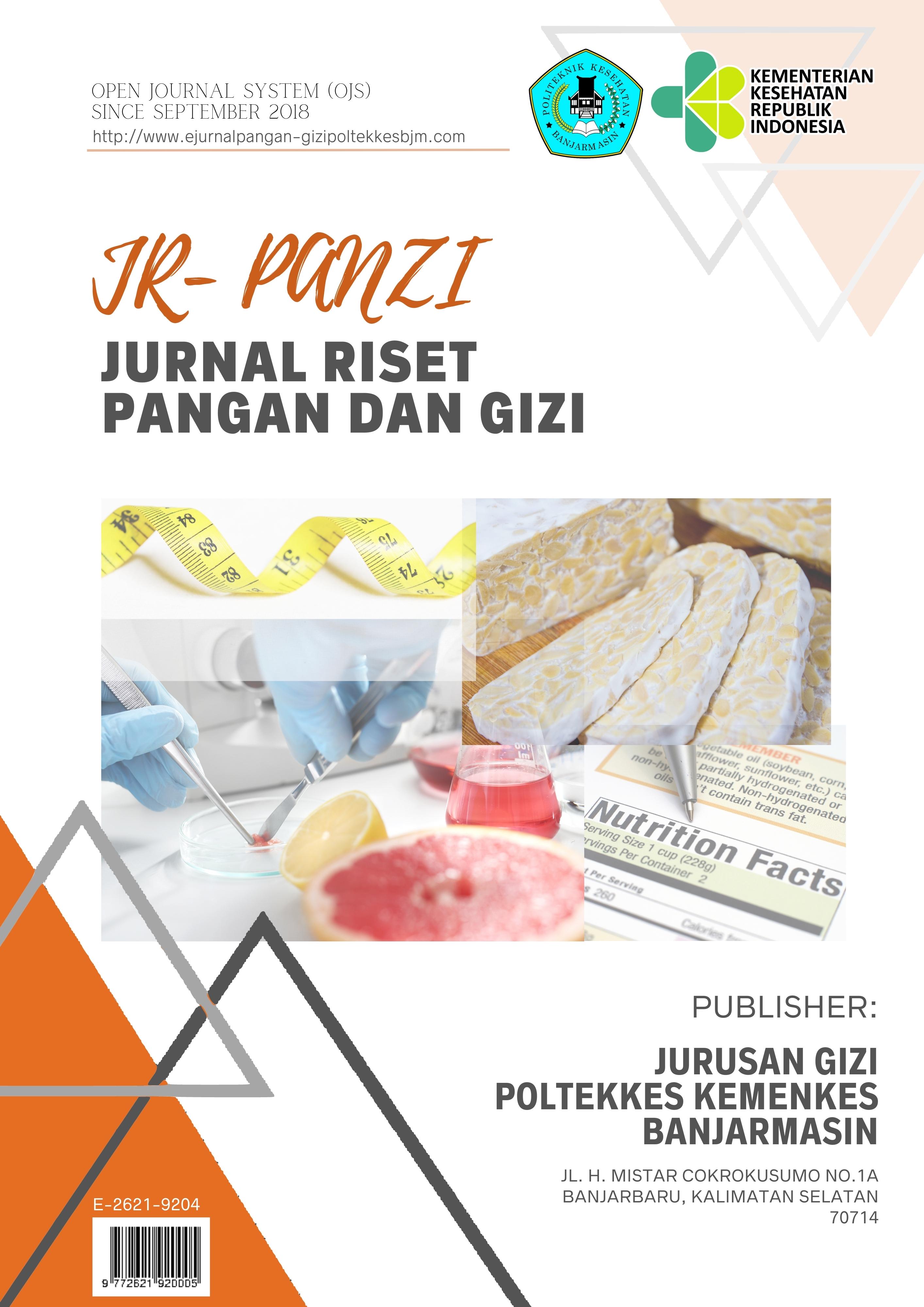 					View Vol. 5 No. 2 (2023): JURNAL RISET PANGAN DAN GIZI (JR-PANZI)
				